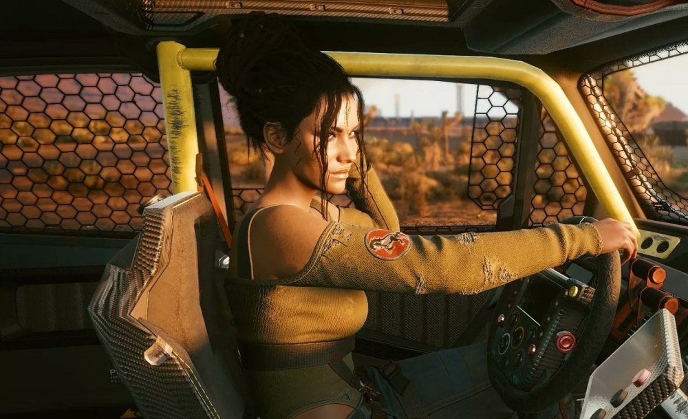 Панам Палмер Cyberpunk 2077 машина