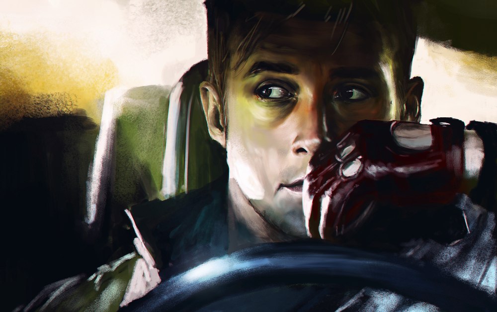 Drive Райан Гослинг Art