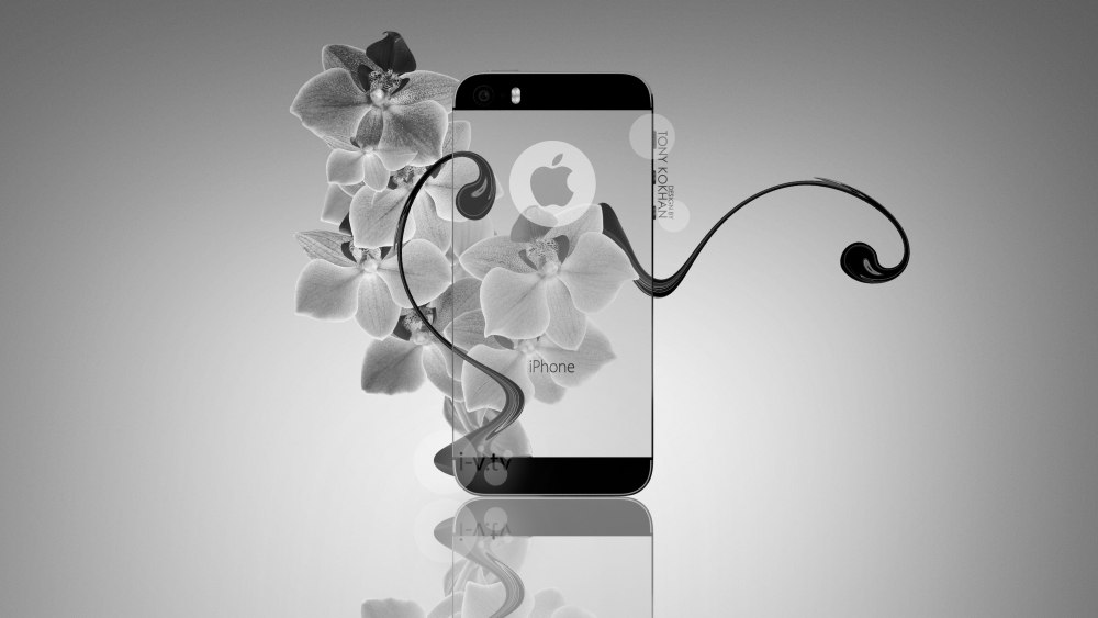 Белые обои для iphone