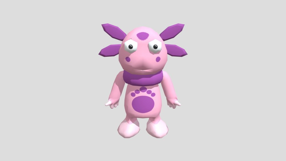 Лунтик 3d model