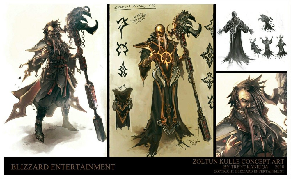Diablo 3 Concept Art characters