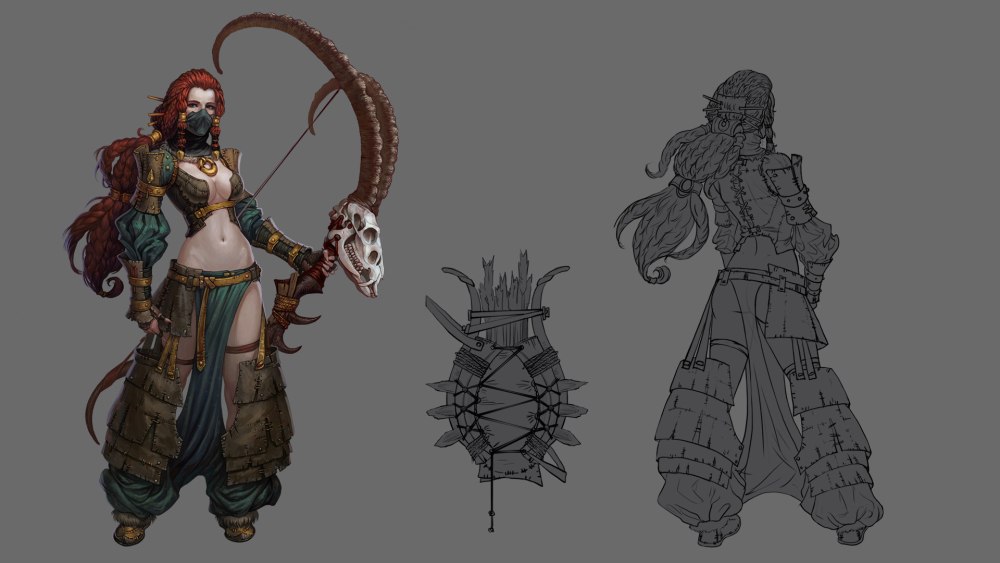 Blizzard концепт арт