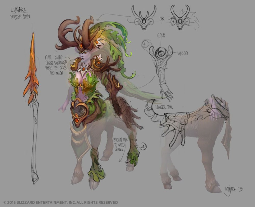 Art Warcraft Дриада
