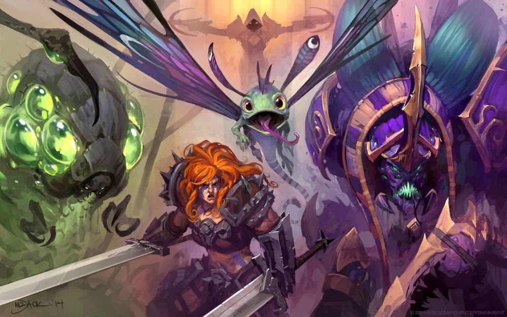 Heroes of the Storm арты Blizzard