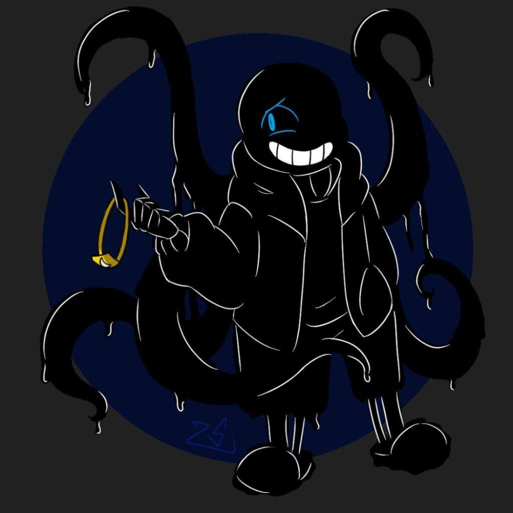 Ахегао Nightmare Sans