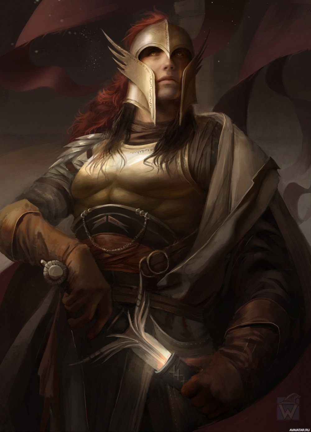 DND Эльф воин