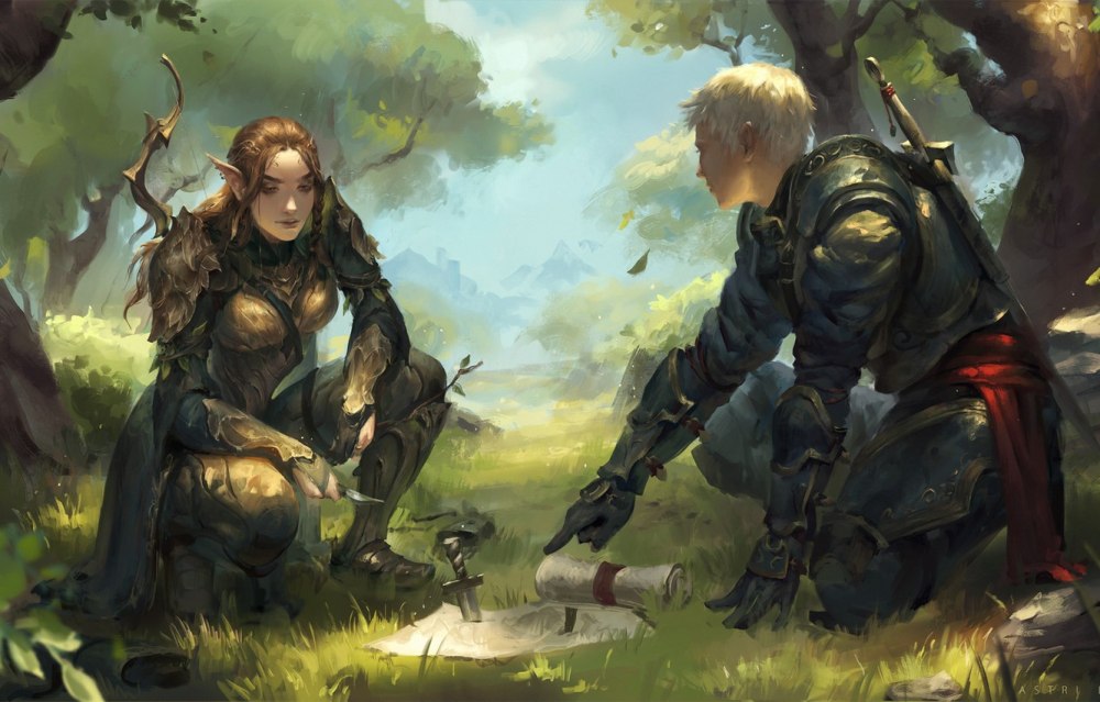 The Elder Scrolls online эльфийка