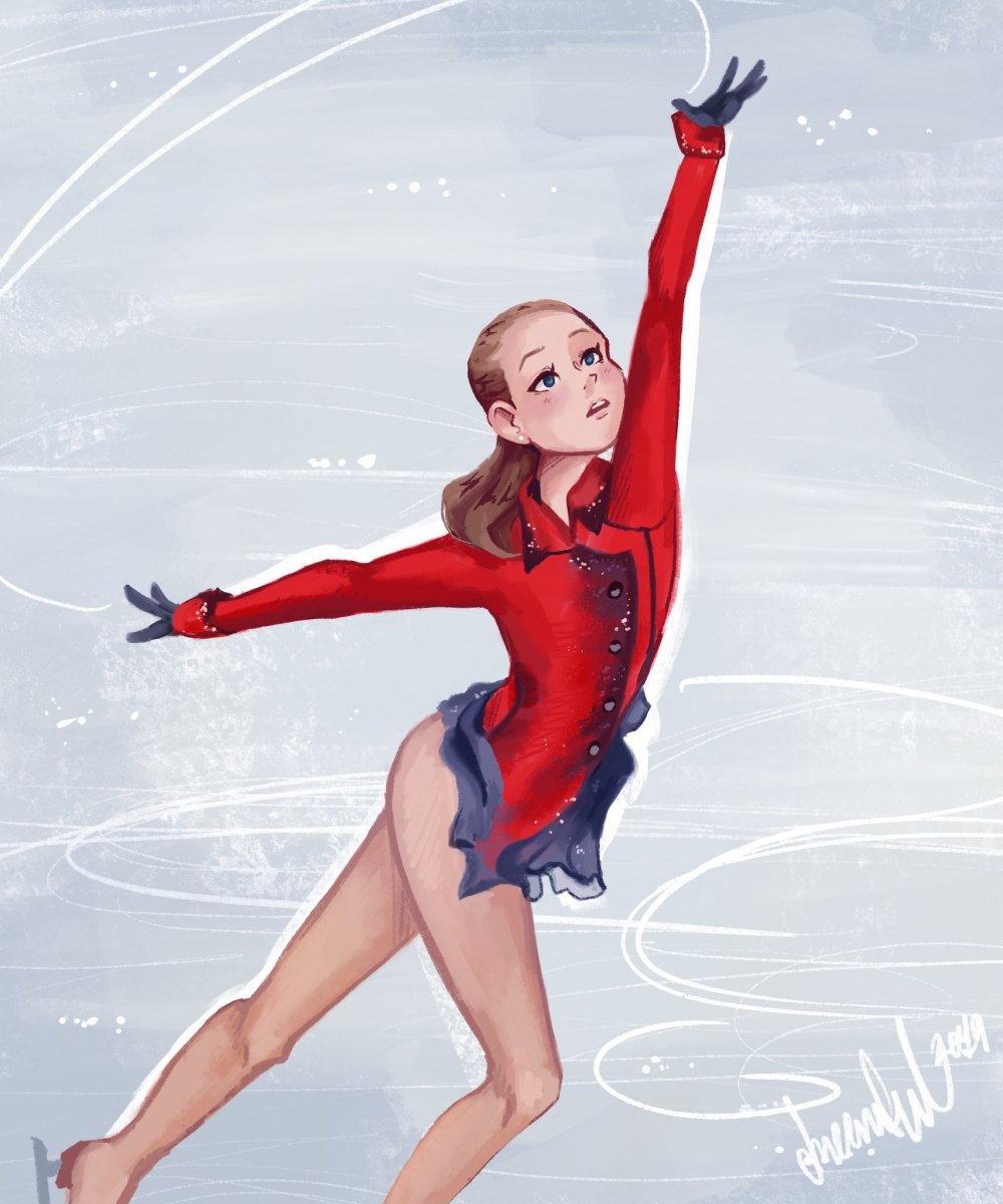 Фигурист рисунок