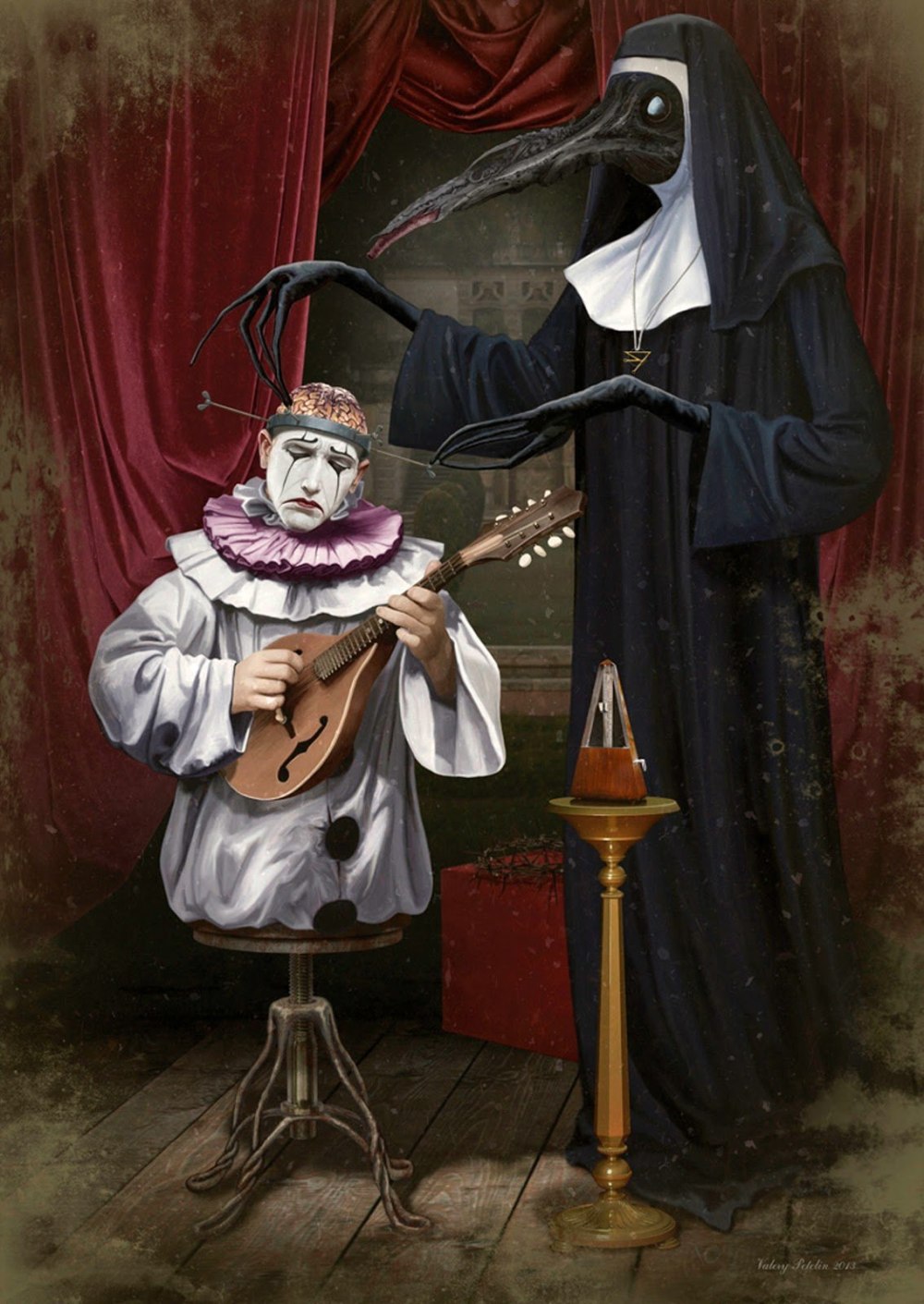 Пьеро и Арлекин 1888
