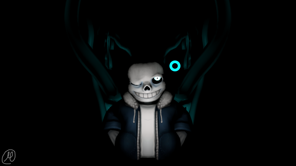 Undertale Санс битва