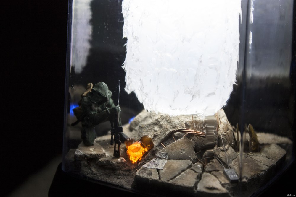 Diorama сталкер монолит