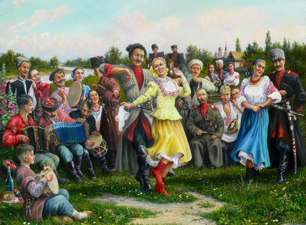Андрей Петрович Лях казаки картины