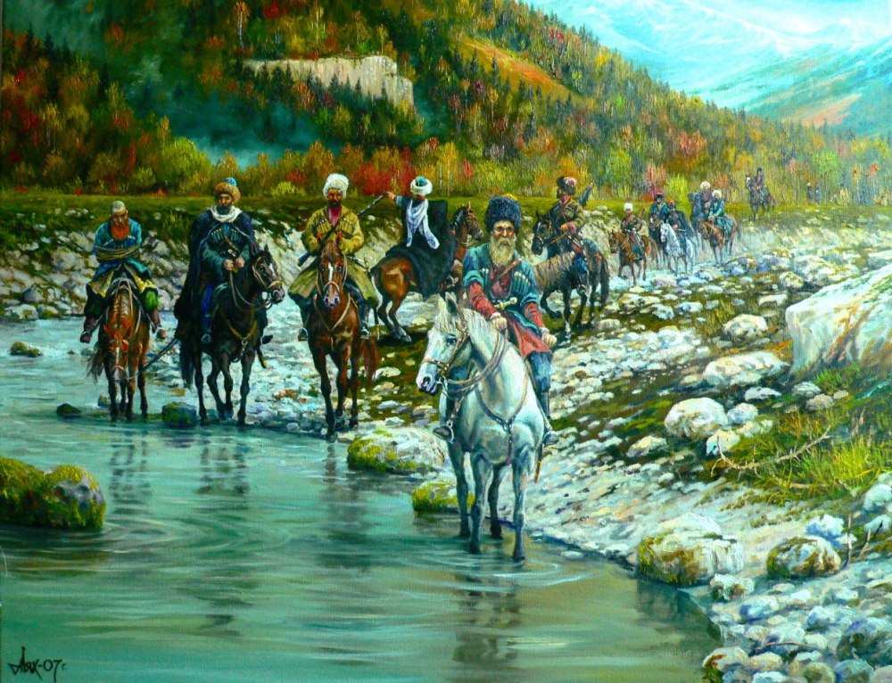 Андрей Петрович Лях казаки картины