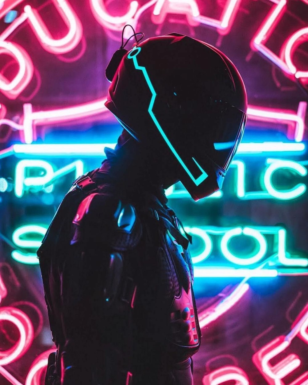 Cyberpunk 2077 Кибер Самурай арт