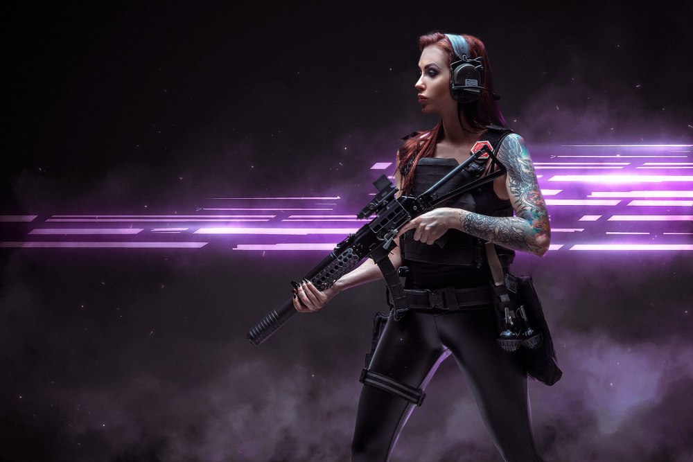 Cyberpunk 2077 робот