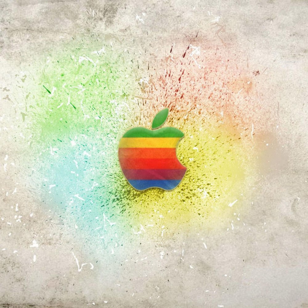 Креативный рабочий стол Apple
