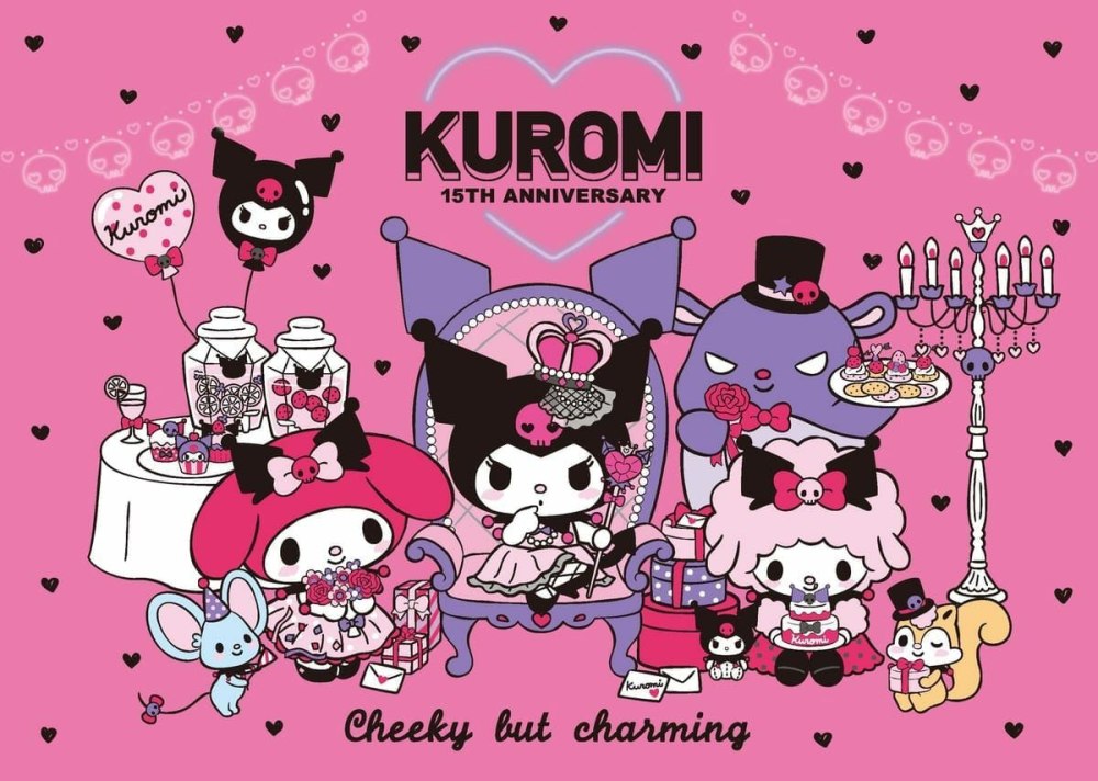 Стикеры Хеллоу Китти Kuromi