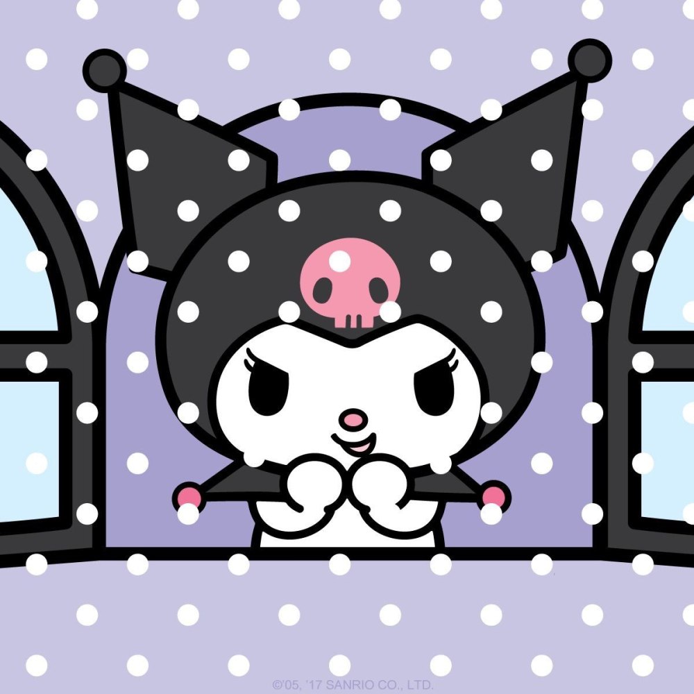 Стикеры Хеллоу Китти Kuromi