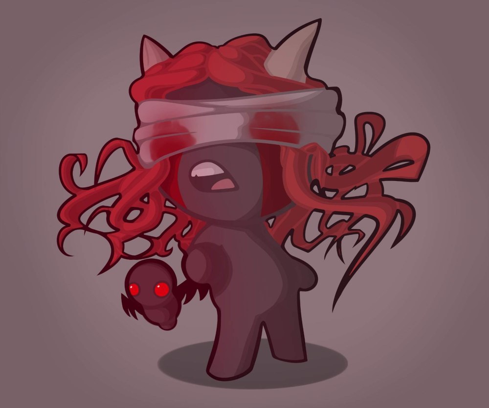 Ева the Binding of Isaac арты
