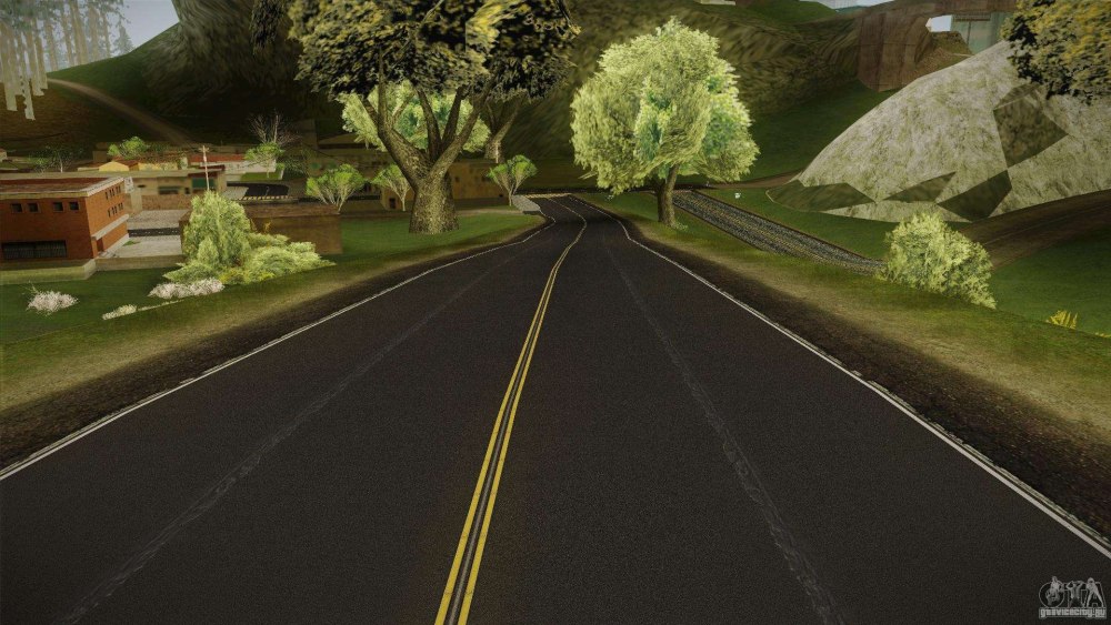 GTA San Andreas Roads
