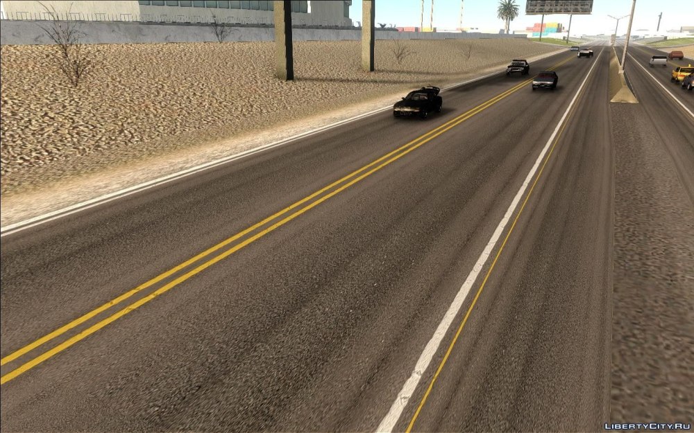 GTA San Andreas дорога