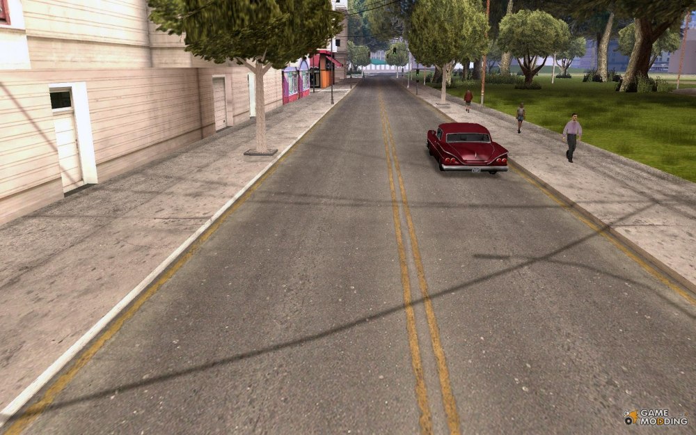 GTA San Andreas дорога