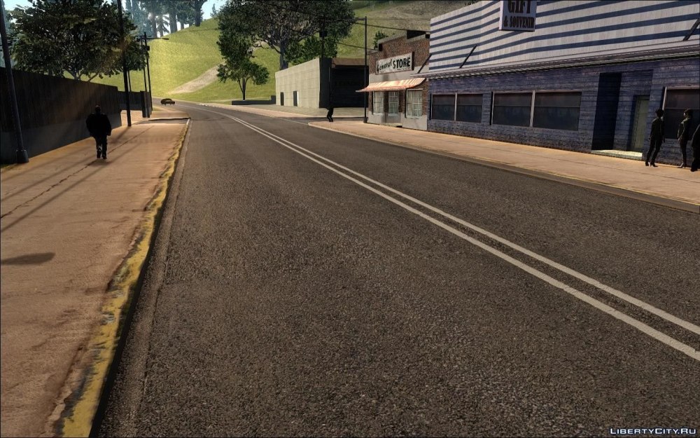GTA San Andreas дорога