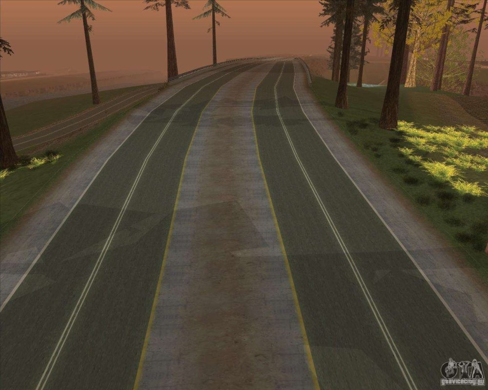 GTA San Andreas дорога