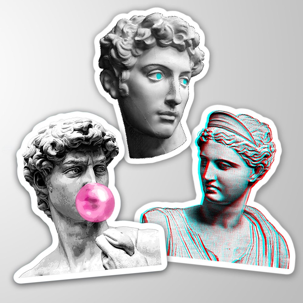 Наклейки Эстетика