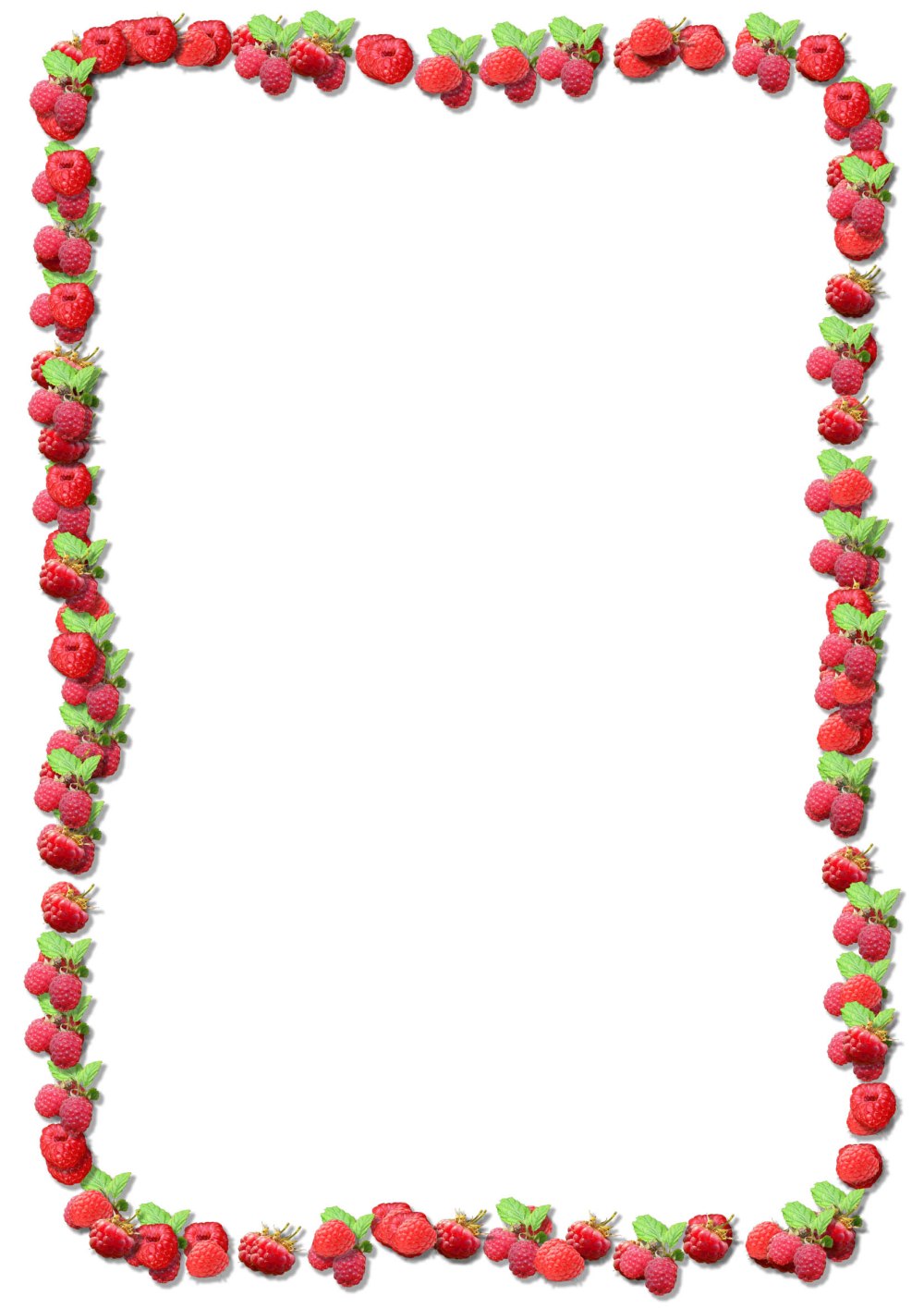 Рамка из ягод