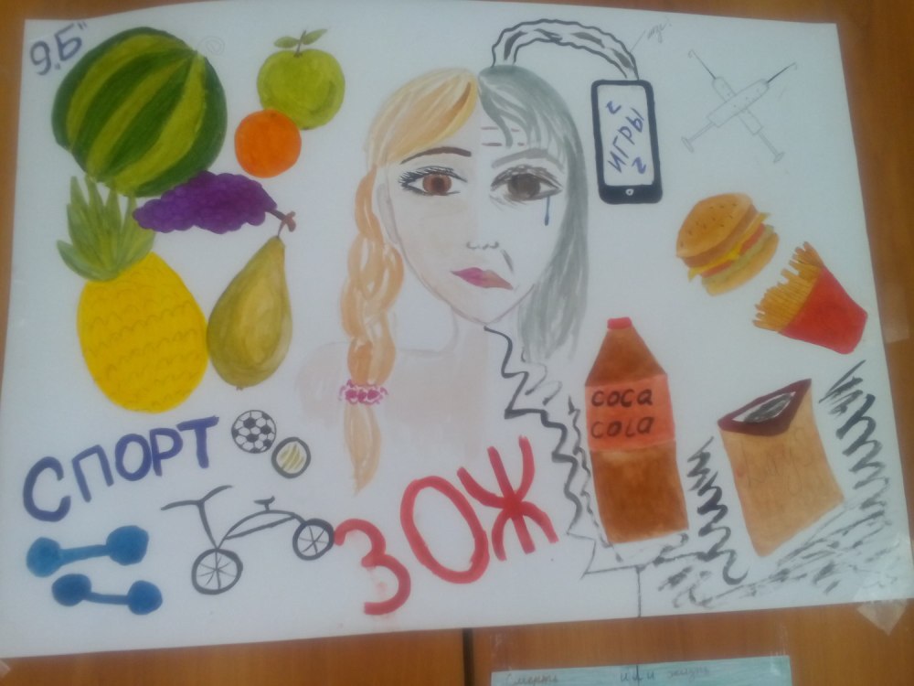 Конкурс плакатов здоровое питание
