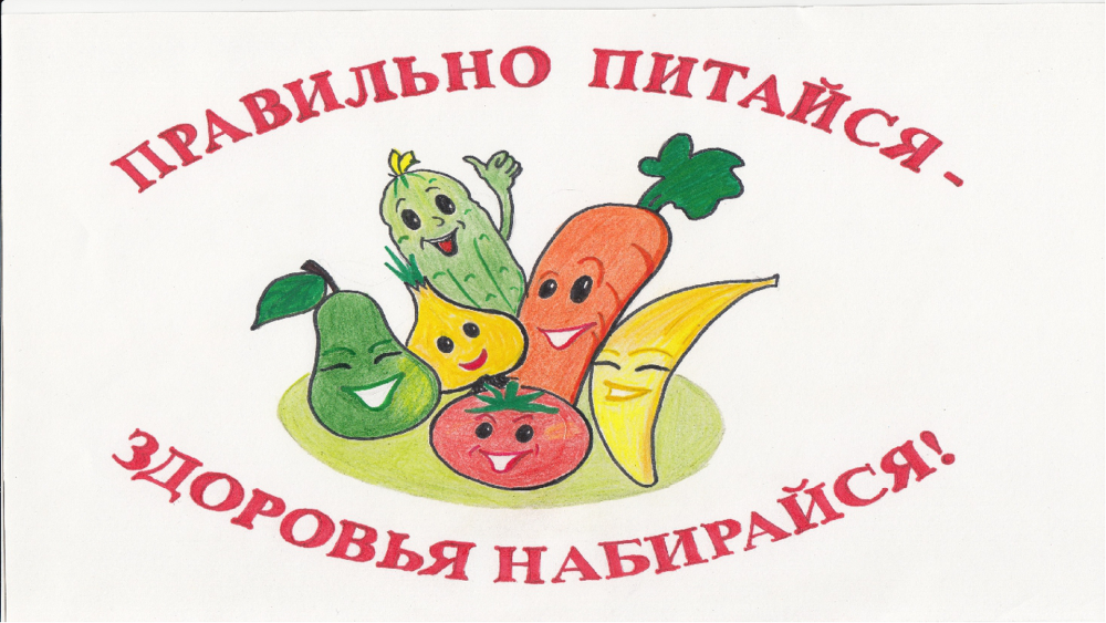 Плакат по здоровому питанию