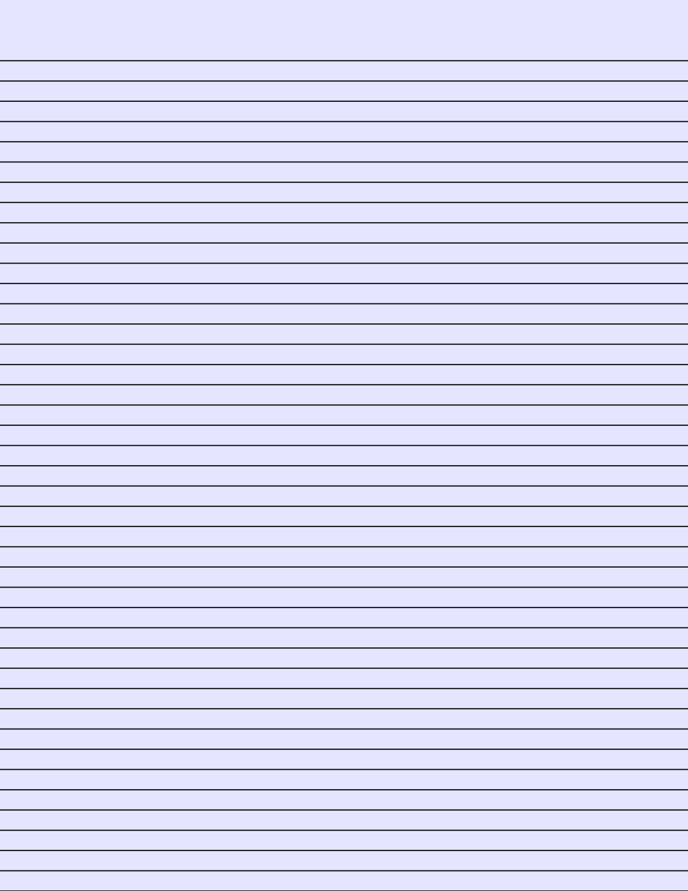 Линованный листок а4