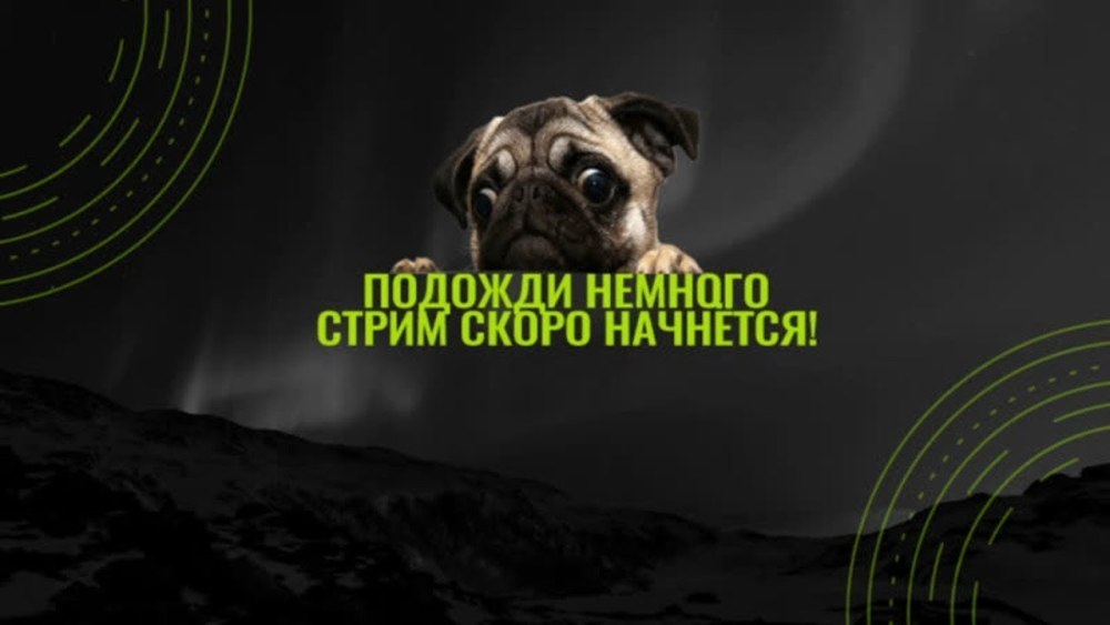 Скоро начнётся дал стрима