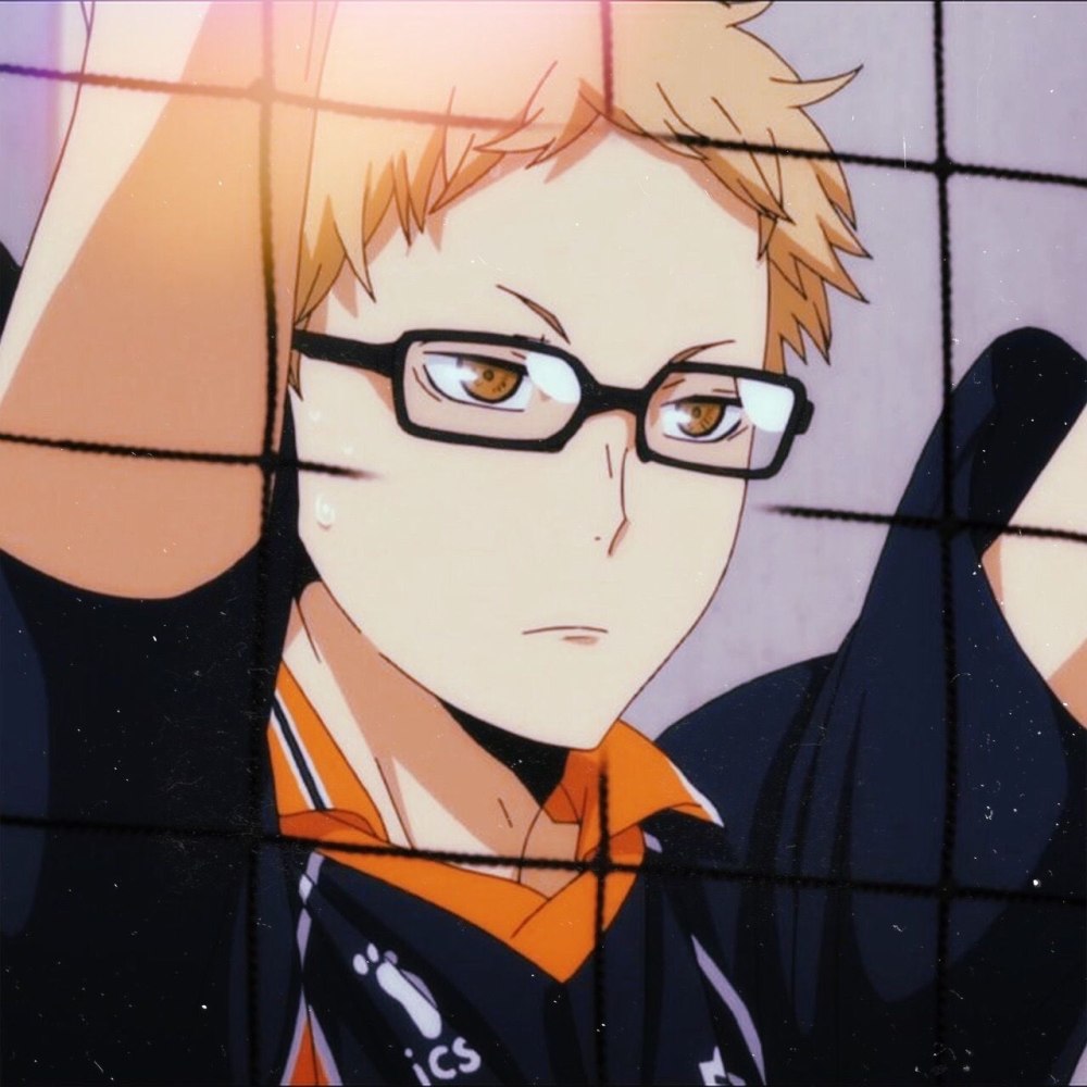 Аниме Haikyuu Цукишима