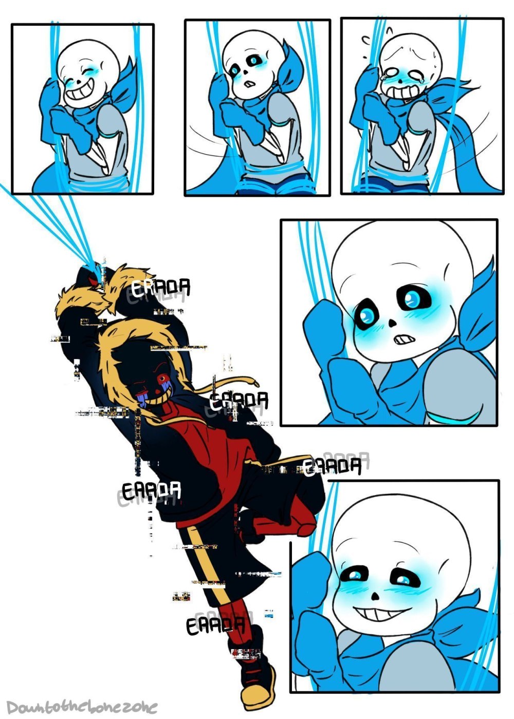 Блуберри Undertale и Эррор