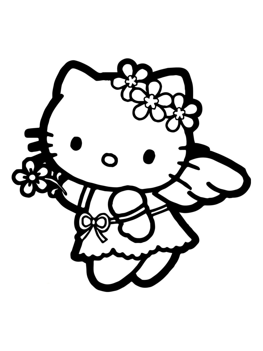 Набор наклеек hello Kitty