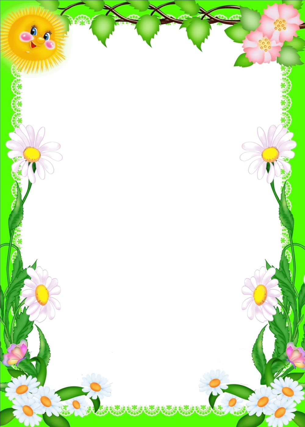 Рамки для детского сада