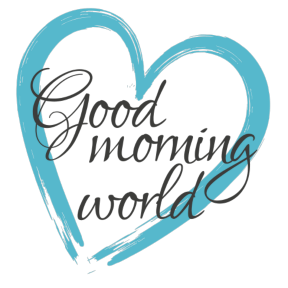 Надпись good morning без фона