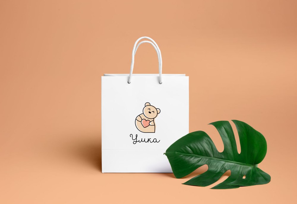 Бумажный пакет Mock up