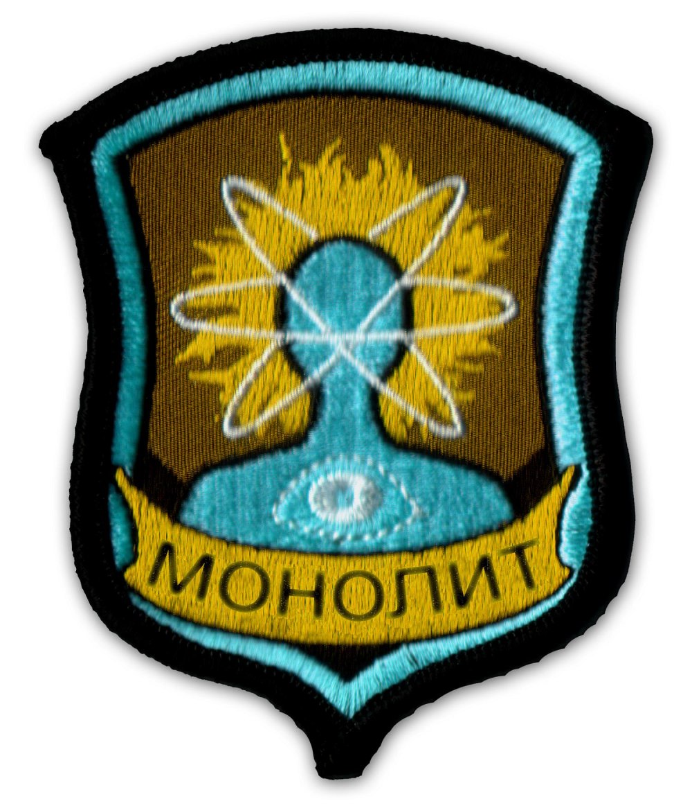 Монолит сталкер нашивка