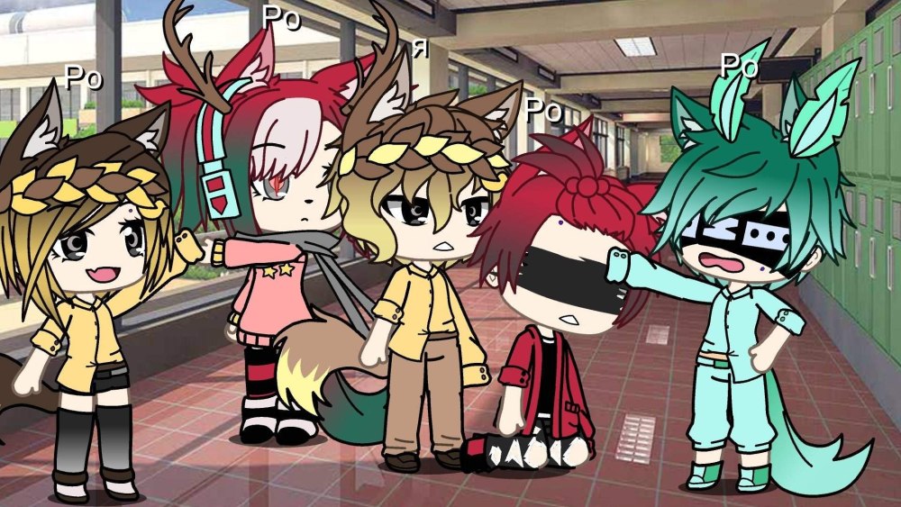 Gacha Life манекены