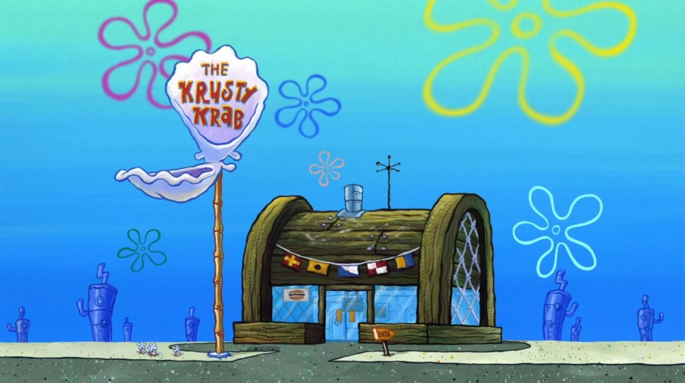 Spongebob Window Scene