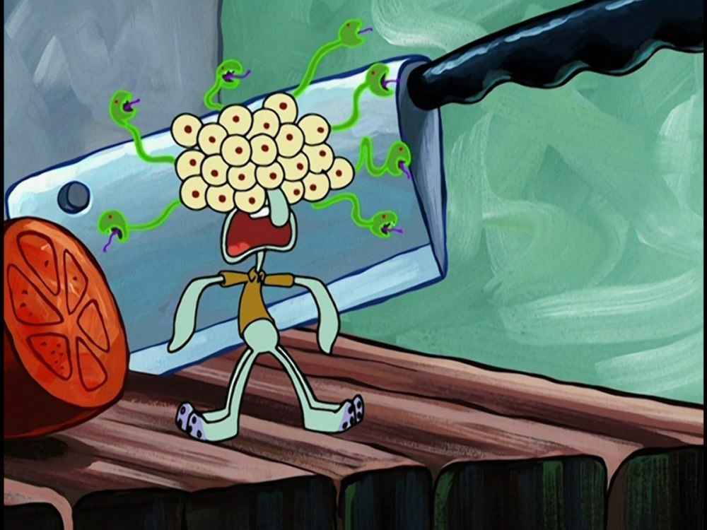 Spongebob tentacle-Vision