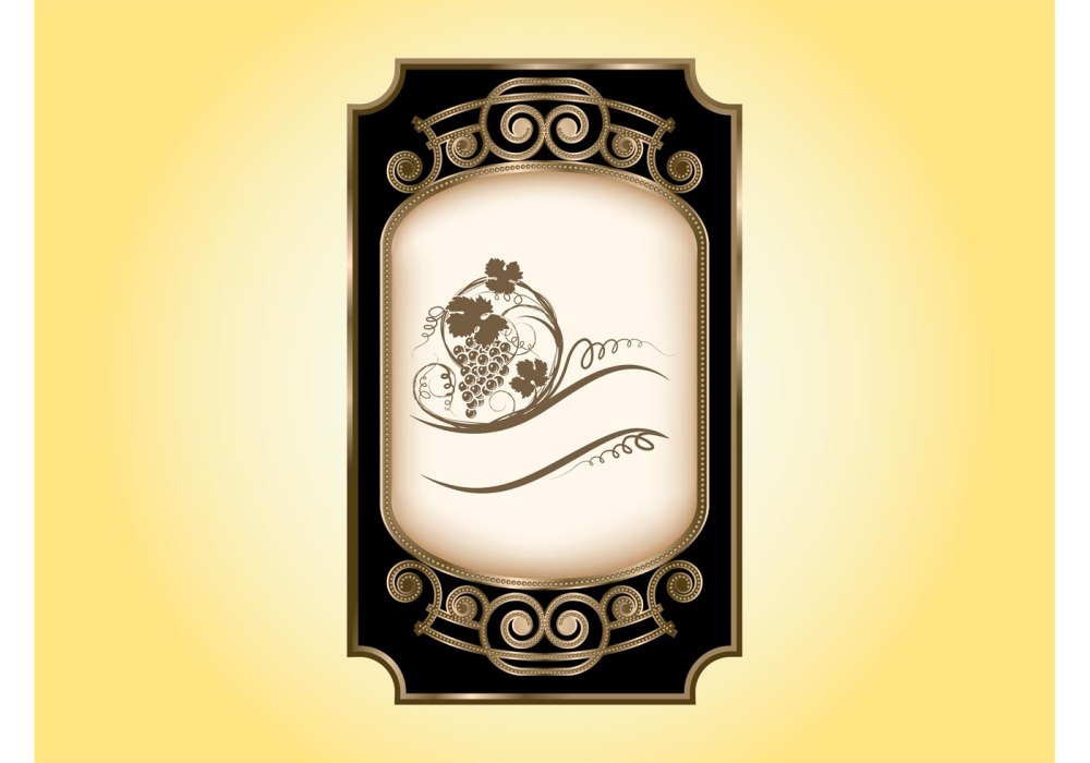 Рамка для этикетки