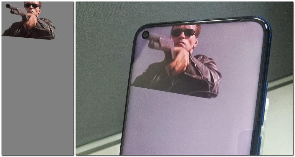 Обои под камеру Honor