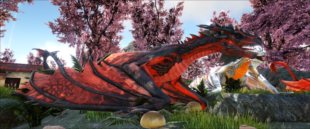 АРК Blood Crystal Wyvern