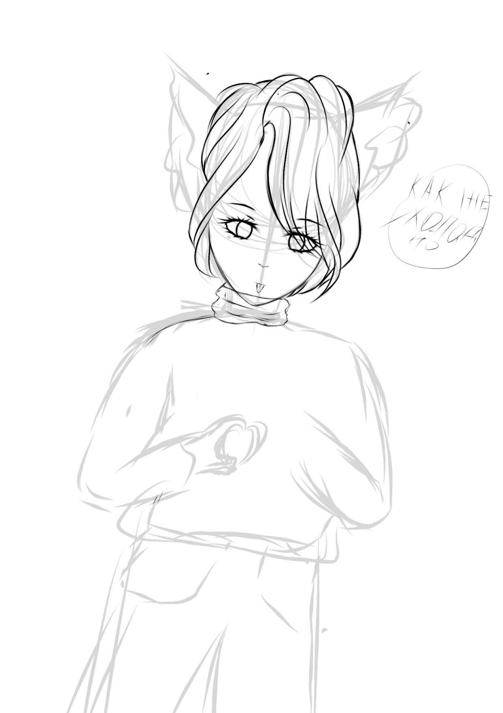 Рисунки в IBISPAINT X легкие