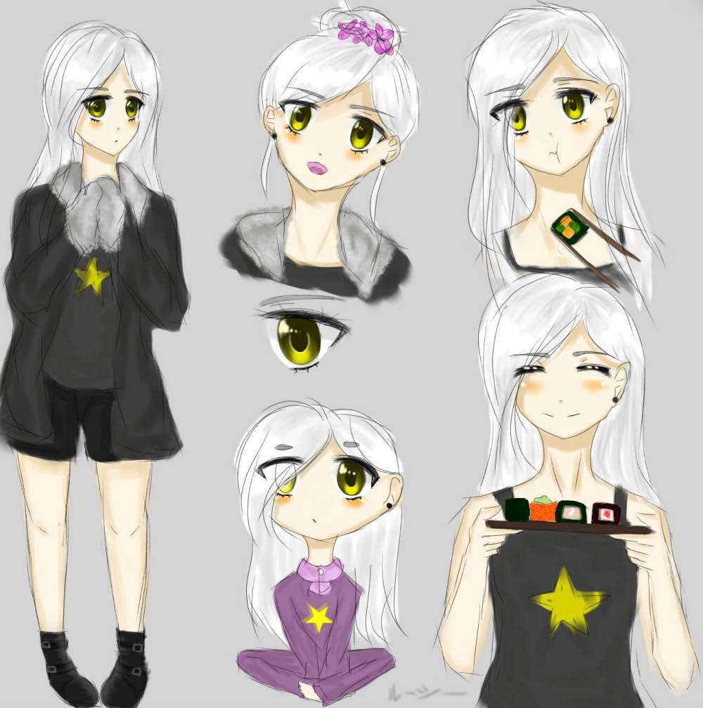 Зарисовки для IBISPAINT X