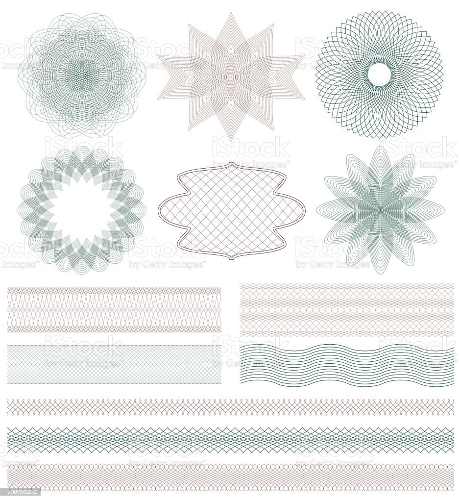 Guilloche Rosette